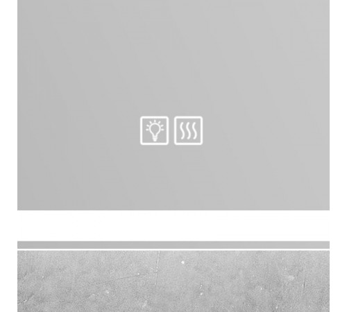 Зеркало BelBagno Marino SPC-MAR-900-600-LED-TCH-WARM 90 см, светодиодная подсветка, с сенсорным выключателем, с подогревом