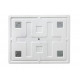 Зеркало BelBagno Marino SPC-MAR-900-600-LED-TCH-WARM 90 см, светодиодная подсветка, с сенсорным выключателем, с подогревом