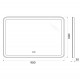 Зеркало BelBagno Marino SPC-MAR-900-600-LED-TCH-WARM 90 см, светодиодная подсветка, с сенсорным выключателем, с подогревом