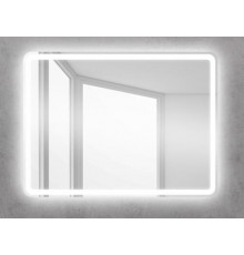 Зеркало BelBagno SPC-MAR-900-800-LED-BTN, 90 x 80 см, с LED-подсветкой и механическим выключателем