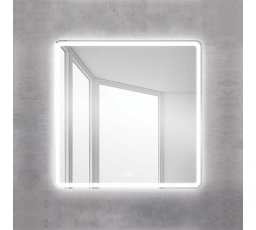 Зеркало BelBagno SPC-MAR-900-800-LED-TCH-WARM 90x80 см со встроенным светильником и сенсорным выключателем и подогревом