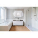 Зеркало с встроенным светильником и сенсорным выключателем BelBagno SPC-OTT-1200-800-LED-TCH, 12W, 220-240V, 1200x30x800