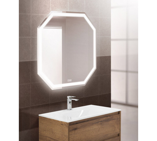 Зеркало BelBagno SPC-OTT-800-800-LED-TCH-WARM 80 см, светодиодная подсветка, с сенсорным выключателем, с подогревом