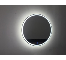 Зеркало BelBagno SPC-RNG-700-LED-TCH-PHONE 70 см со встроенным светильником, сенсорным выключателем, блютуз-модулем, микрофоном и динамиками