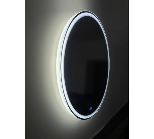 Зеркало BelBagno SPC-RNG-700-LED-TCH-PHONE 70 см со встроенным светильником, сенсорным выключателем, блютуз-модулем, микрофоном и динамиками