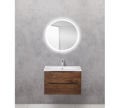 Зеркало BelBagno SPC-RNG-700-LED-TCH-PHONE 70 см со встроенным светильником, сенсорным выключателем, блютуз-модулем, микрофоном и динамиками
