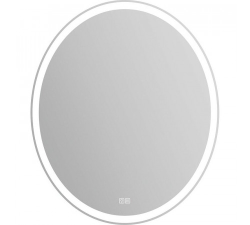 Зеркало BelBagno SPC-VST-750-900-LED-TCH-WARM, 75 см, с LED подсветкой, с сенсорным выключателем, с подогревом, цвет рамы белый