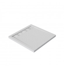 Душевой поддон BelBagno Due TRAY-BB-DUE-A-90-4-W0, 90 x 90 см, акриловый, квадратный, белый