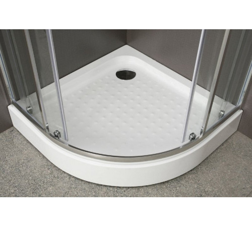 Душевой уголок BelBagno Uno-195, UNO-195-R-2-80-C-Cr, 80 х 80 х 195 см, профиль хром, стекло прозрачное