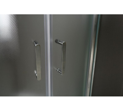 Душевой уголок BelBagno Uno-195, UNO-195-R-2-80-C-Cr, 80 х 80 х 195 см, профиль хром, стекло прозрачное