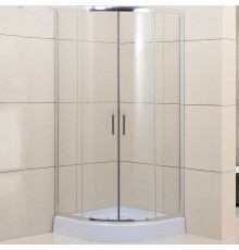 Душевой уголок BelBagno Uno-195, 85 х 85 см, стекло прозрачное, профиль хром, UNO-195-R-2-85-C-Cr