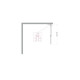 Душевая стенка BelBagno UNO-L-1-TB-70-C-Cr, 70 см, стекло прозрачное, профиль хром