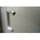 Душевой уголок BelBagno Uno UNO-R-2-90-C-Cr/UNO-R-2-90-P-Cr, 90 х 90 х 185 см, стекло прозрачное/рифленое, профиль хром