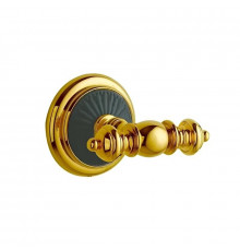 Крючок двойной Boheme Palazzo 10156, золото, черный