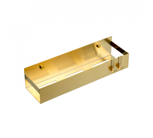 Полка Boheme Q, 35 см, цвет золото матовое, 10965-MG
