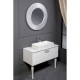 Зеркало Boheme NeoArt Shine 82 см с подсветкой, цвет белый, 528-W light