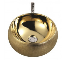 Раковина Boheme NeoArt 862 39 см накладная, золото