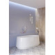 Ванна акриловая Cezares Lux CZR-LUX-CENTRAL-170-82-58, 170 х 80 см, цвет белый