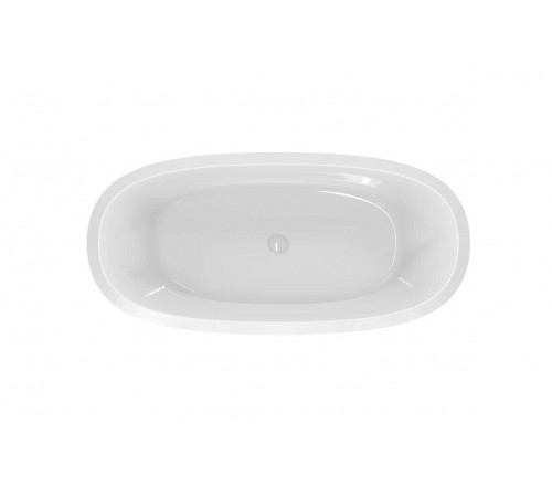 Ванна акриловая Cezares Lux CZR-LUX-CENTRAL-170-82-58, 170 х 80 см, цвет белый