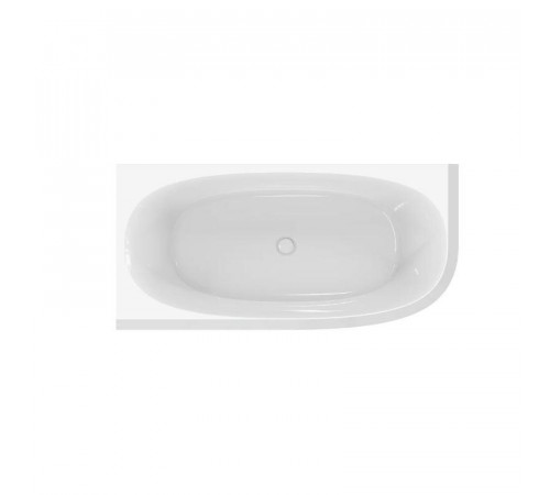Ванна акриловая Cezares Lux CZR-LUX-CORNER-165-80-58-L/CZR-LUX-CORNER-165-80-58-R, 165 х 80 см, цвет белый, левая/правая