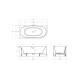 Ванна акриловая Cezares Lux CZR-LUX-CORNER-165-80-58-L/CZR-LUX-CORNER-165-80-58-R, 165 х 80 см, цвет белый, левая/правая