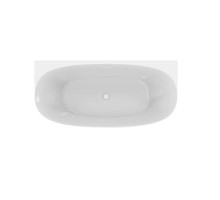 Ванна акриловая Cezares Lux CZR-LUX-WALL-170-80-58, 170 х 80 см, цвет белый