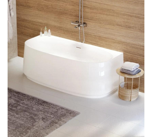 Ванна акриловая Cezares Lux CZR-LUX-WALL-170-80-58, 170 х 80 см, цвет белый
