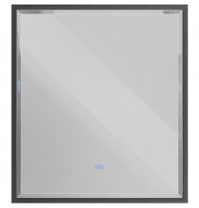 Зеркало интерьерное Cezares Interni CZR-SPC-INT-800-900-LED-TCH-WARM-TIT, 80 см, с LED подсветкой и сенсорным выключателем, титан