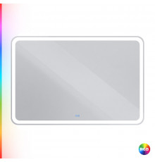 Зеркало Cezares Multicolore CZR-SPC-MC-1200-800-RGB-TCH, 120 см, с разноцветной подсветкой и сенсорным выключателем, с памятью