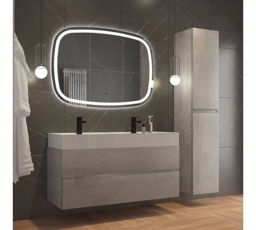 Зеркало Cezares Molveno 120 x 80 см, со встроенной подсветкой и датчиком движения, CZR-SPC-MOLVENO-1200-800-MOV