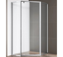 Душевой уголок Cezares Eco-O-P-1-90-P-Cr, 90 x 90 см, стекло рифленое, профиль хром