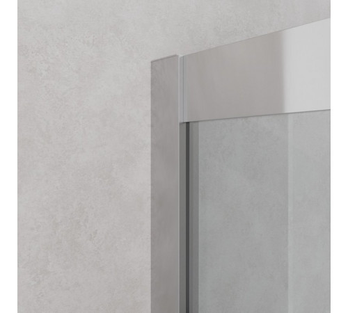 Душевой уголок Cezares RELAX-304-P-1-100-C-CR, 100 х 100 см, стекло прозрачное, профиль хром