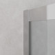 Душевой уголок Cezares RELAX-304-P-1-100-C-CR, 100 х 100 см, стекло прозрачное, профиль хром
