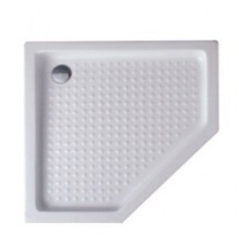 Поддон акриловый Cezares TRAY-A-P-100-15-W, с сифоном в комплекте