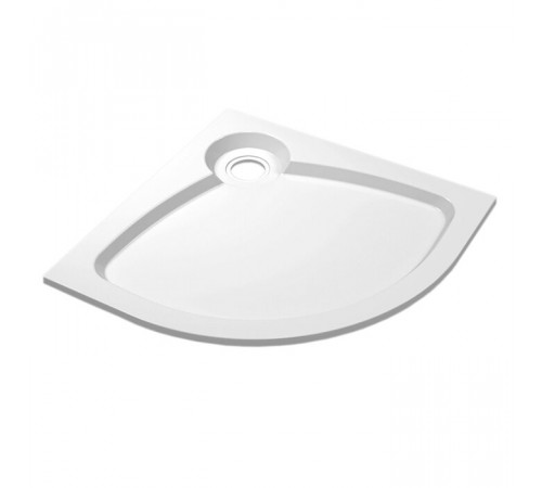 Поддон душевой Cezares Tray TRAY-S-R-90-550-56-W, 90 х 90 см, белый, из искусственного камня