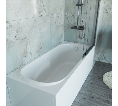 Ванна акриловая Vincea VBT-2A170-FR, 170 x 75 см, белая