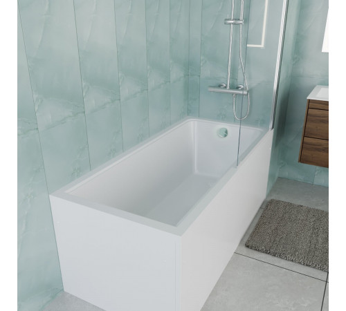 Ванна акриловая Vincea VBT-2G150-LG, 150 x 70 см, с ножками, белая