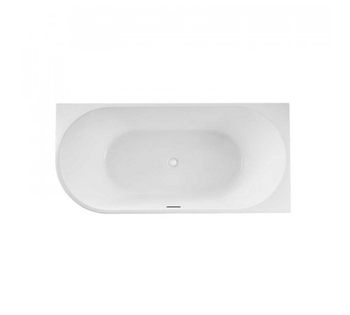 Ванна акриловая Vincea VBT-402-1500L/VBT-402-1500R, 150 x 75 см, слив-перелив в комплекте, левая/правая, цвет белый