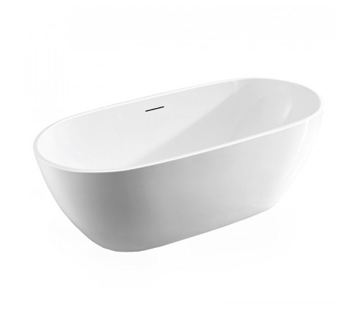 Ванна акриловая Vincea VBT-408-1500, 150 x 80 см, щелевой перелив, цвет белый