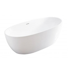 Ванна акриловая Vincea VBT-408-1600 белая 160 x 81.5 см, щелевой перелив
