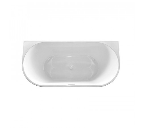 Ванна акриловая Vincea VBT-421-1500, 150 x 75 см, щелевой перелив, цвет белый