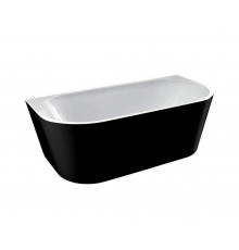 Ванна акриловая Vincea VBT-421-1700MB, 170 x 80 см, слив-перелив в комплекте, черный матовый