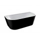Ванна акриловая Vincea VBT-421-1700MB, 170 x 80 см, слив-перелив в комплекте, черный матовый
