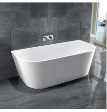 Ванна акриловая Vincea 170 x 80 см, слив-перелив в комплекте, белый матовый, VBT-421-1700MW
