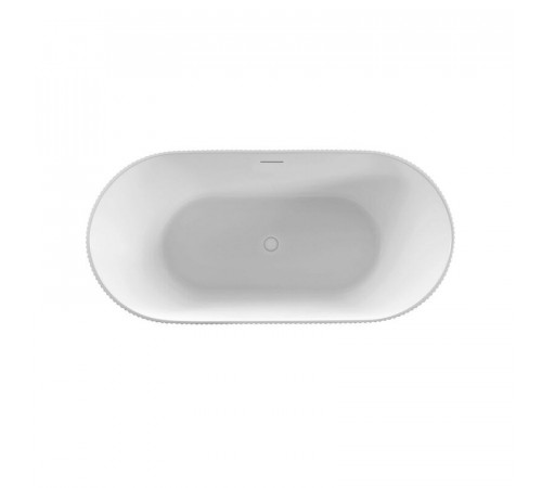 Ванна акриловая Vincea 170 x 80 см, слив-перелив в комплекте, белая матовая, VBT-426-1700MW