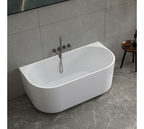 Ванна акриловая Vincea VBT-427-1700, 170 x 80 см, щелевой перелив, цвет белый
