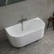 Ванна акриловая Vincea VBT-427-1700, 170 x 80 см, щелевой перелив, цвет белый