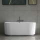 Ванна акриловая Vincea VBT-427-1700, 170 x 80 см, щелевой перелив, цвет белый
