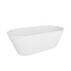 Ванна акриловая Vincea VBT-4291-1700, 170 x 80 см, щелевой перелив, цвет белый