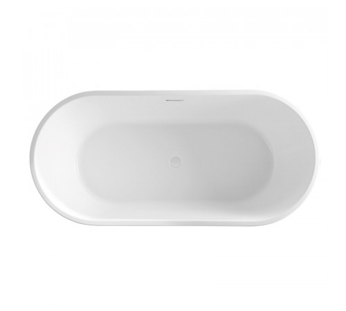 Ванна акриловая Vincea VBT-4291-1700, 170 x 80 см, щелевой перелив, цвет белый